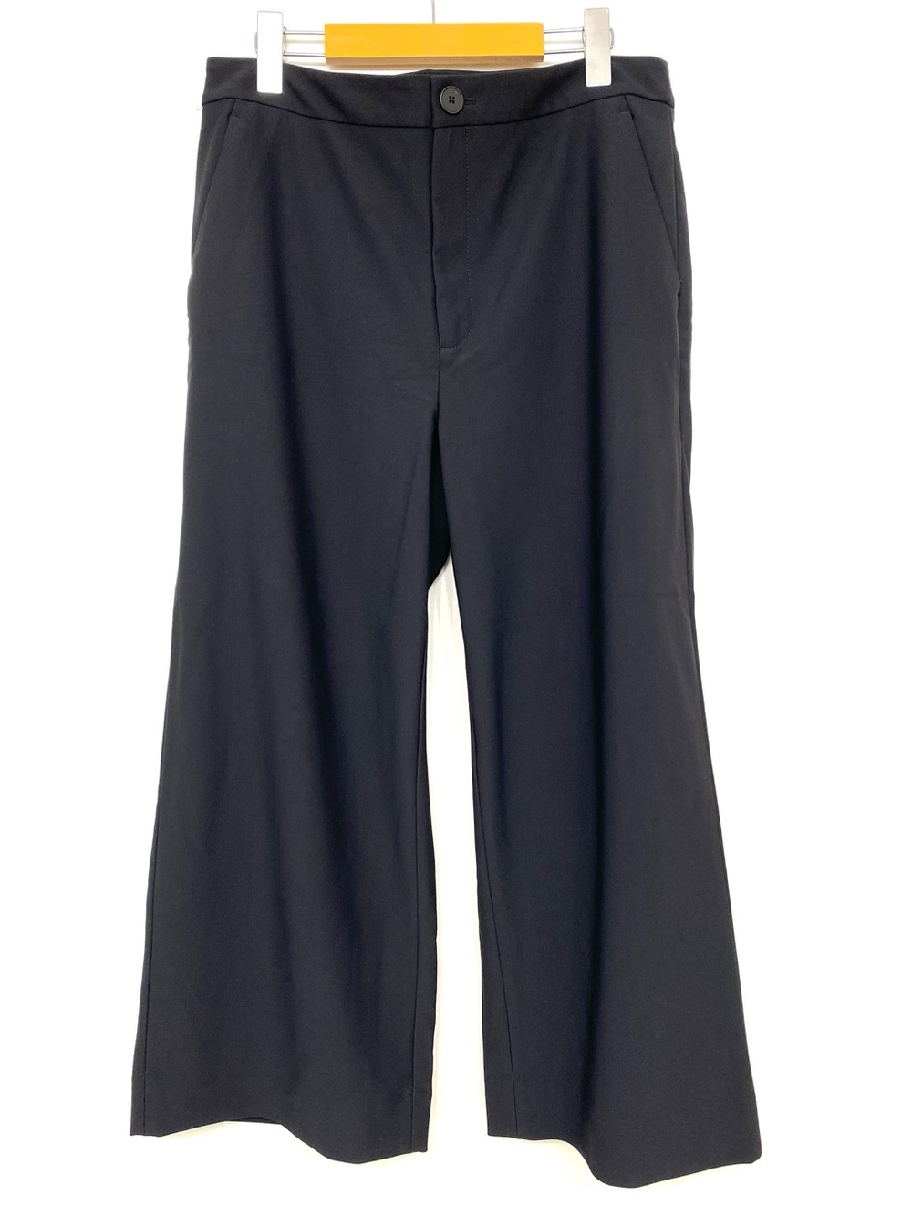 Banana Republic High Rise Wide Leg Ankle Culotte Dress Pants Black Women’s Sz 12